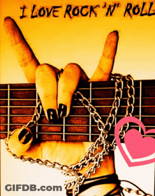 Rock And Roll I Love It GIF