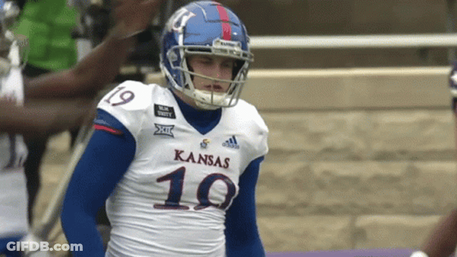 Rock Chalk Happy Chanting GIF