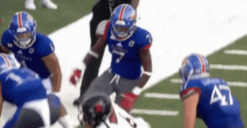 Rock Chalk Jayhawks Team Time Out GIF