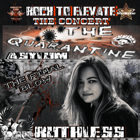 Rock Concert Poster Quarantine Asylum GIF