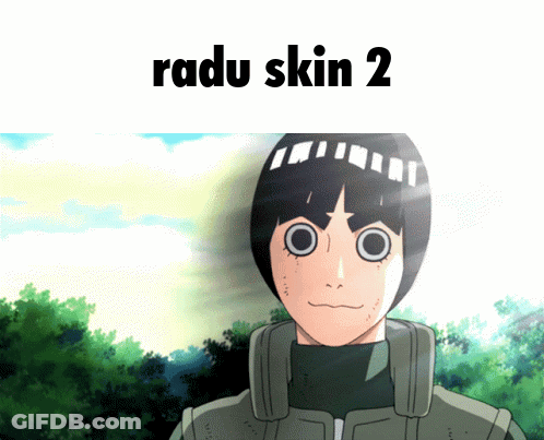 Rock Lee Radu Skin 2 GIF