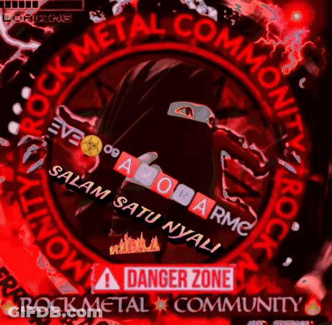 Rock Metal Commonality Logo GIF