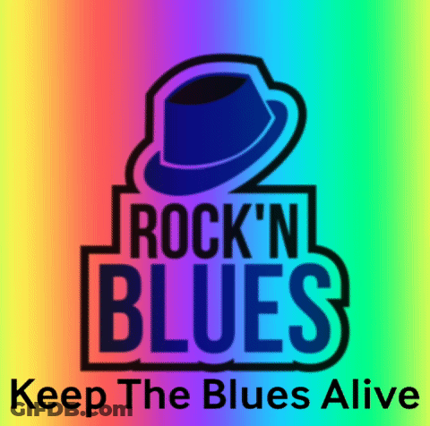 Rock 'N Blues Logo With Hat GIF