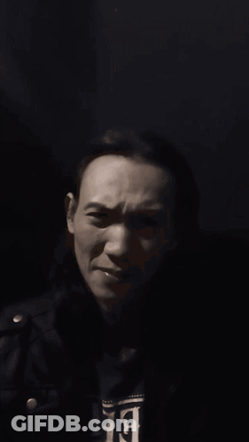 Rock Never Die Poster With Hand Horns GIF