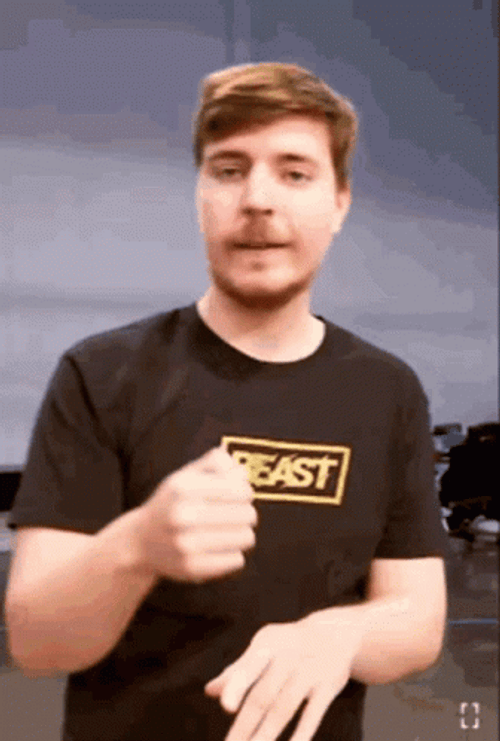 Rock Paper Scissor Mr Beast Meme GIF
