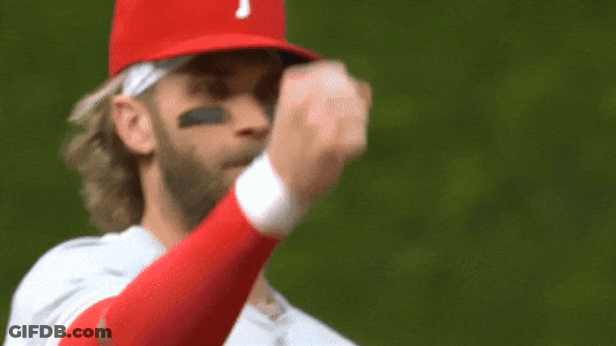 Rock Paper Scissors Aaron Nola Red Cap GIF