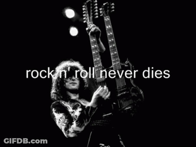 Rock Star Rock N' Roll Never Dies GIF