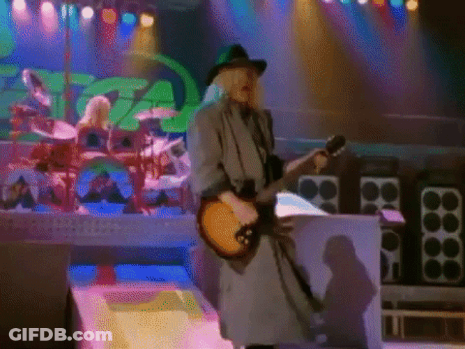 Rock Star Singing Notti Bop GIF
