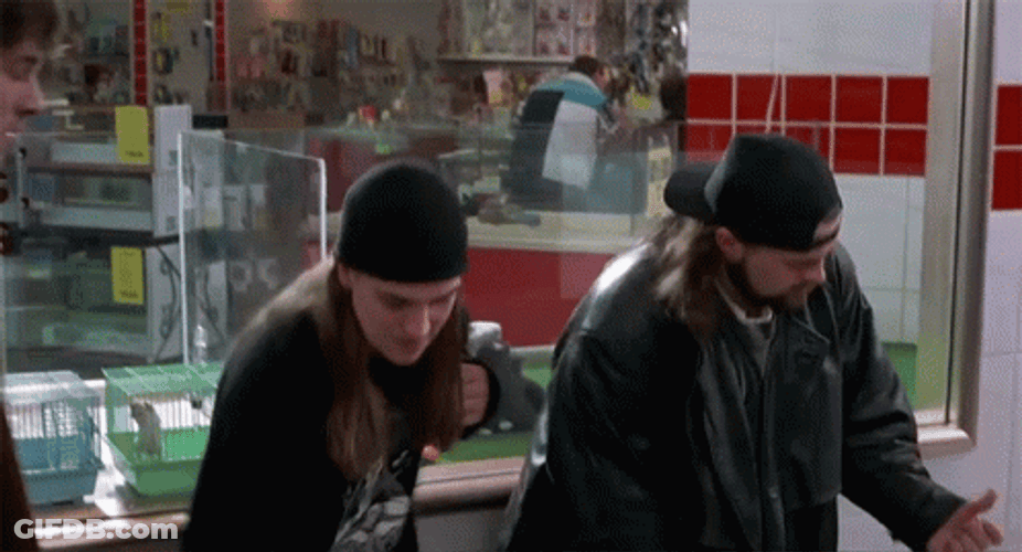 Rocker Kevin Smith Dancing In Mosh Pit GIF
