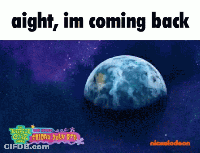 Rocket Falling To Earth Aight I'm Coming Back GIF
