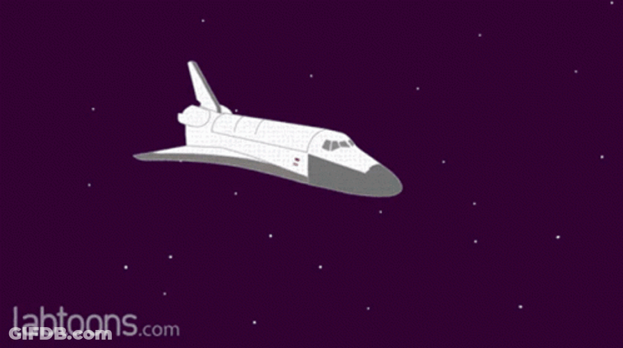 Rocket Falling To Earth GIF