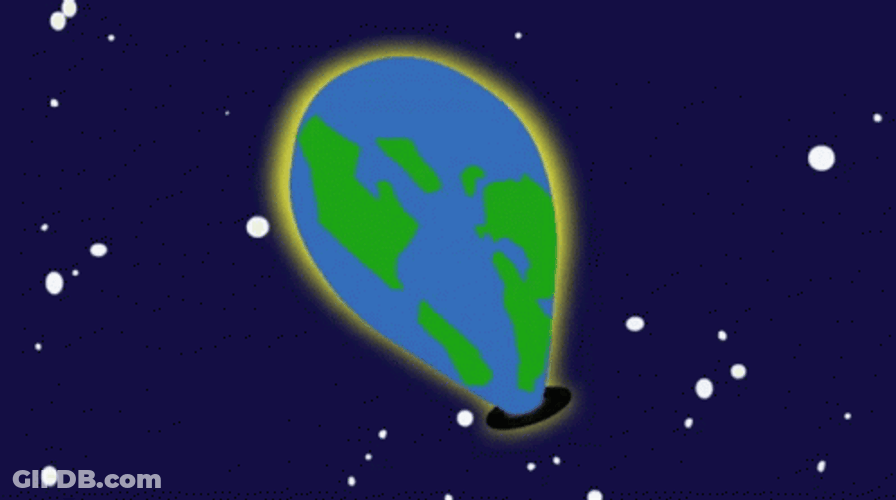 Rocket Falling To Earth GIF