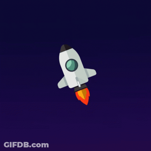Rocket Falling To Earth GIF