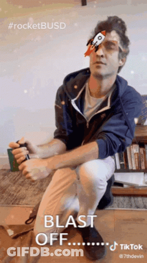 Rocket Falling To Earth GIF