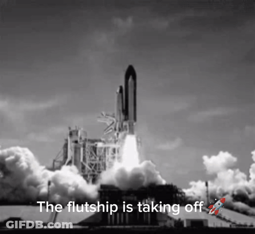 Rocket Flying Launching Soon GIF