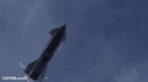 Rocket Launch Into Space GIF