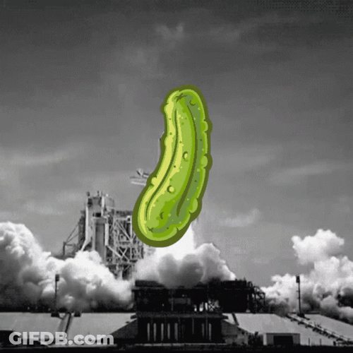 Rocket Launch Vegetable GIF