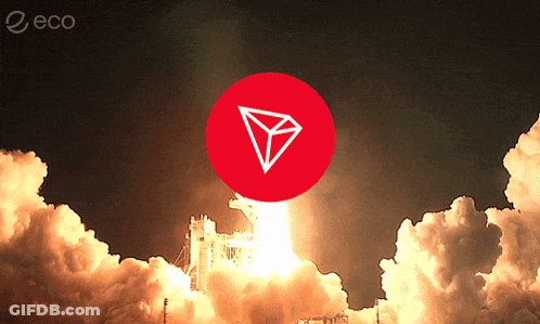 Rocket Launching With Red Circle And Diamond GIF