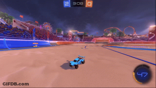 Rocket League Game 3:08 GIF