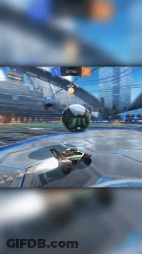 Rocket League Game At 3:16 GIF