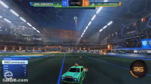 Rocket League Game RBG Esports Vs Skyline Esports GIF