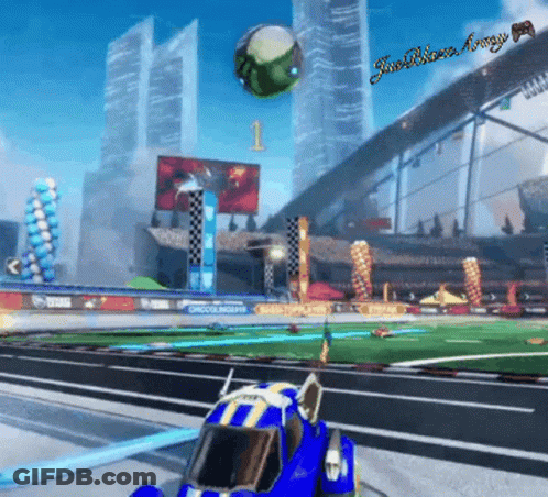Rocket League Gameplay GIF