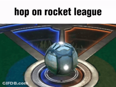 Rocket League Hop On GIF