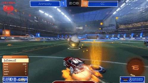 Rocket League Match Animecity Vs Columbia GIF