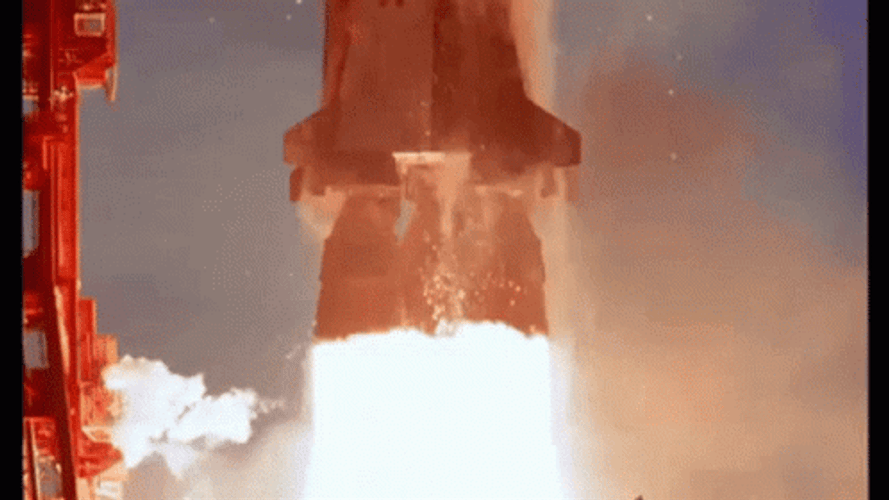 Rocket Looks Like Explosive Diarrhea GIF