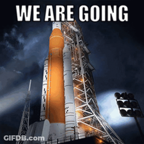 Rocket Saying We Are Going GIF