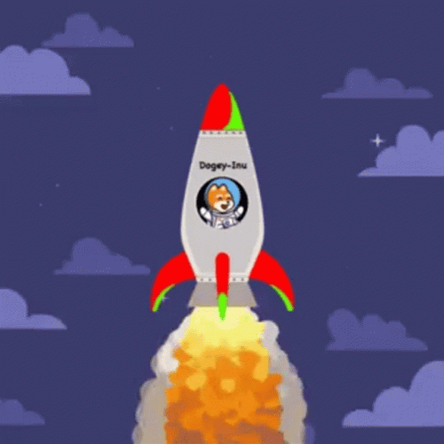 Rocket Teddy Bear GIF