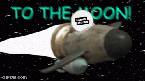 Rocket To The Moon GIF