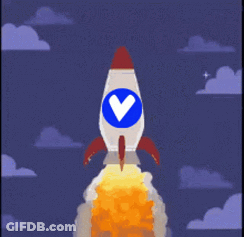 Rocket With Check Mark GIF