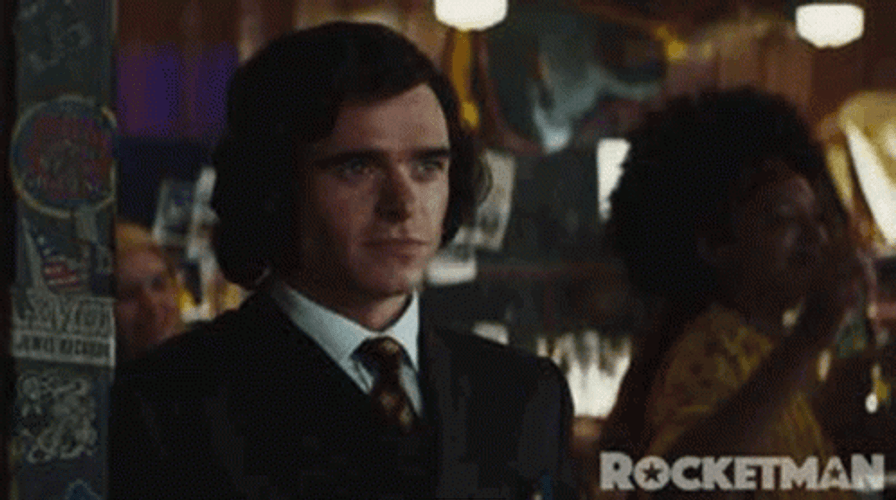 Rocketman John Reid Smiling GIF
