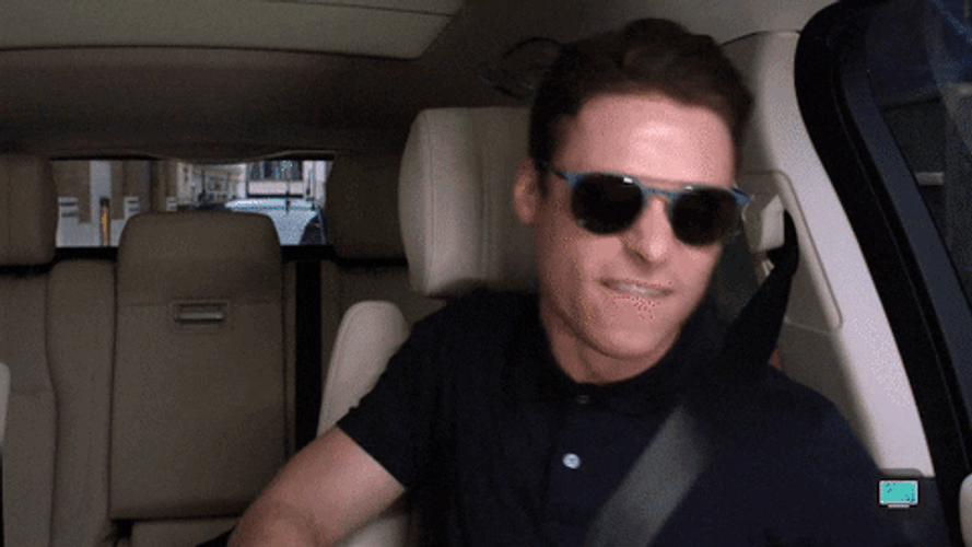 Rocketman Taron Egerton Richard Madden GIF