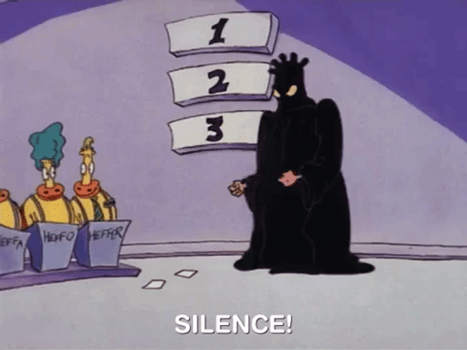 Rockos Modern Life Nicksplat Yell Silence GIF