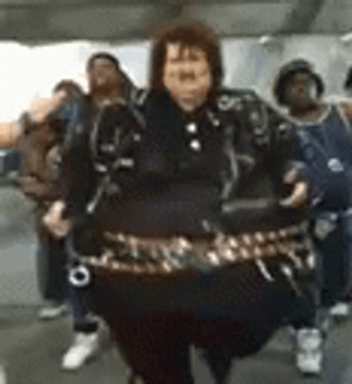 Rockstar Fat People Dances GIF