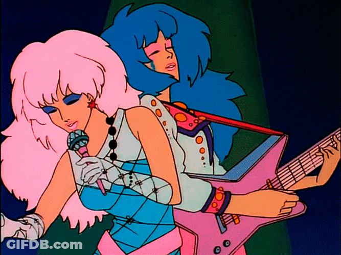 Rockstar Jem Rock And Roll GIF