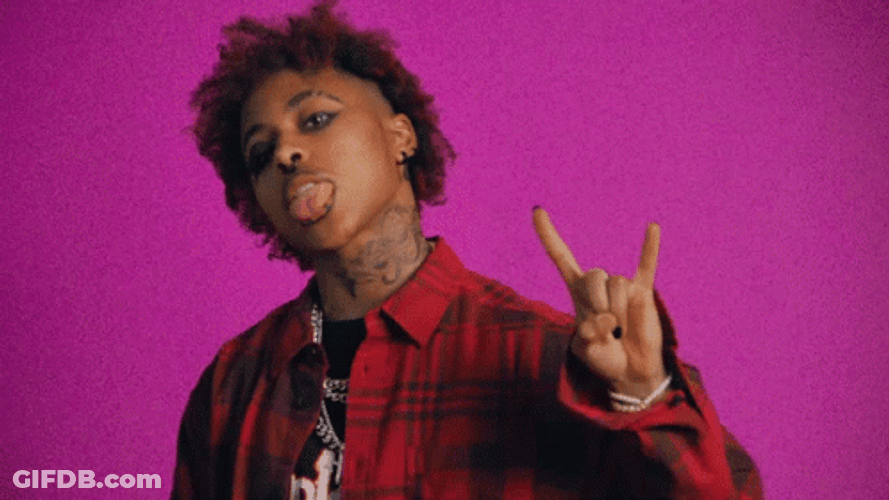 Rockstar Peace And Love Sign GIF