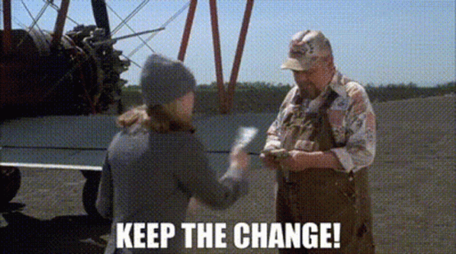 Rocky And Bullwinkle Keep The Change Scene GIF