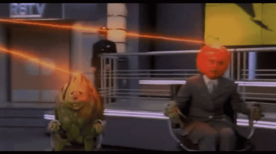Rocky And Bullwinkle Vegetable Transformation Scene GIF