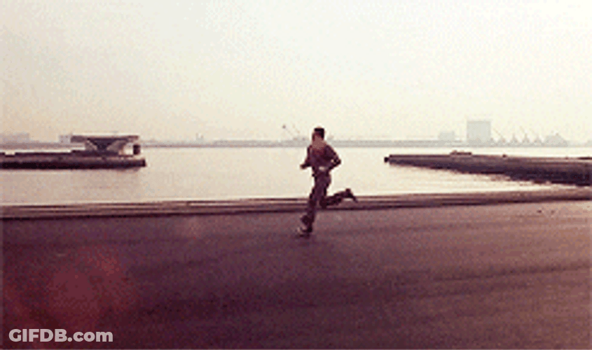 Rocky Coastal Running GIF