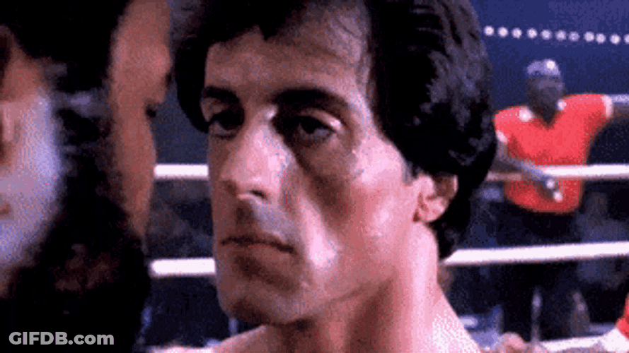 Rocky Go For It GIF