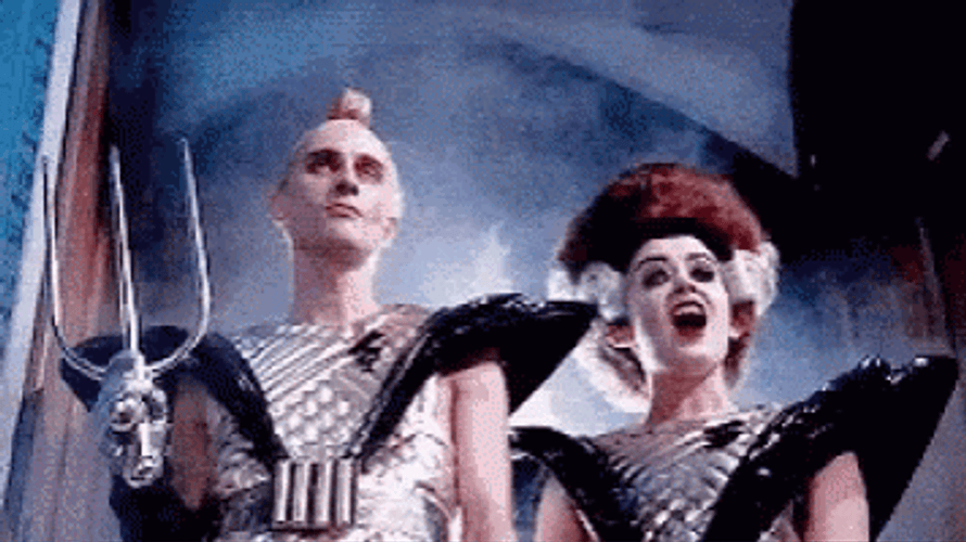 Rocky Horror Picture Show Meatloaf Waiting Impatiently GIF