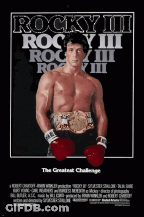 Rocky III Movie GIF