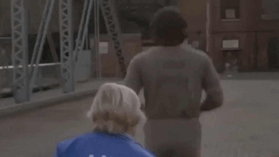 Rocky Let's Go Running GIF