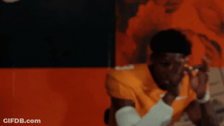 Rocky Top Hopping While Doing Pose GIF