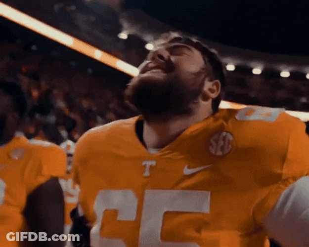 Rocky Top Players Happy After Winning GIF