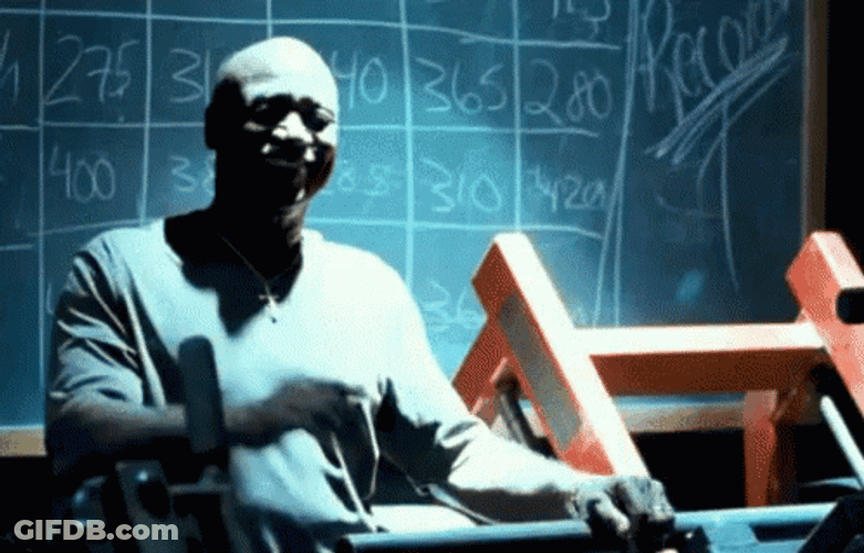 Rocky Training Sylvester Stallone Pointing GIF