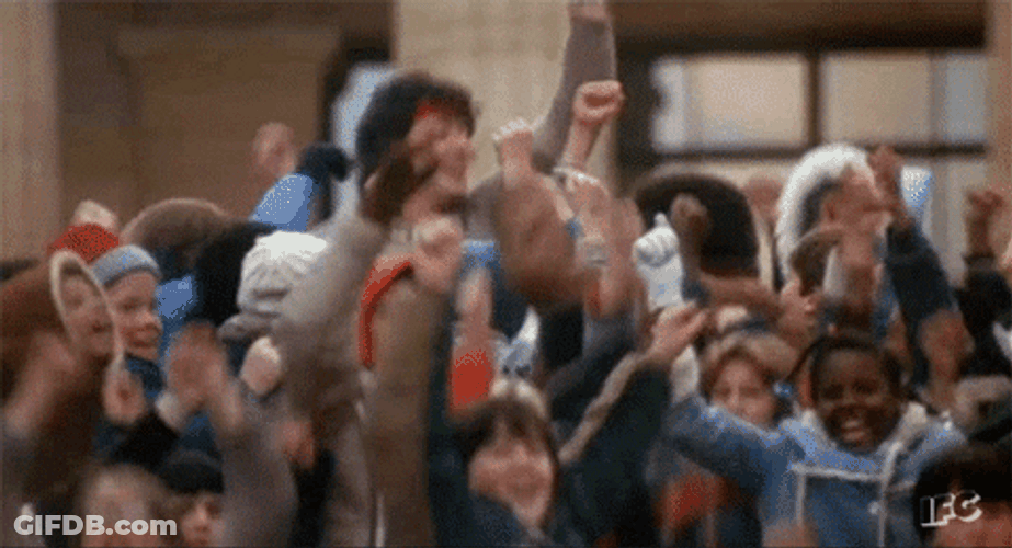 Rocky Victory Celebrate GIF